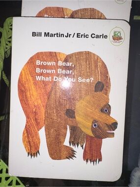 Eric Carle Brown Bear Boardbook gently used (1 book)